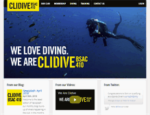 Tablet Screenshot of clidive.org